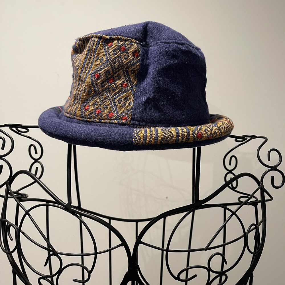 Patchwork Designed Hat - image 1